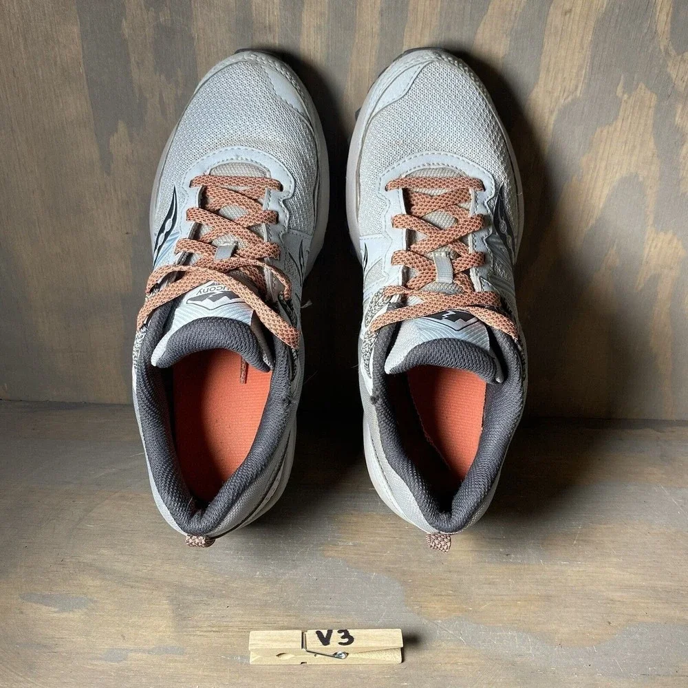 Saucony Excursion TR 14 Shoes Sneaker Sky Coral Gray S10584-2 Athletic Women 7.5_11
